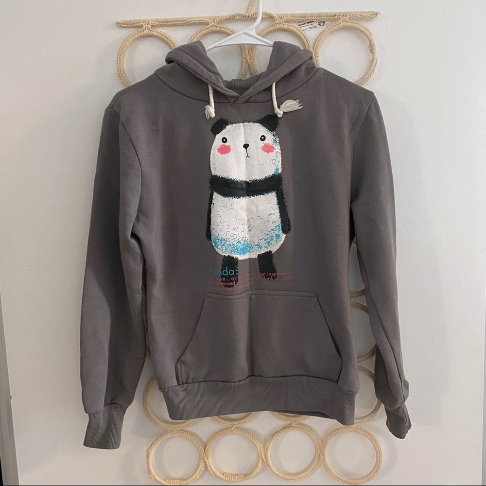 Panda sweatshirt with hoodie 🐼